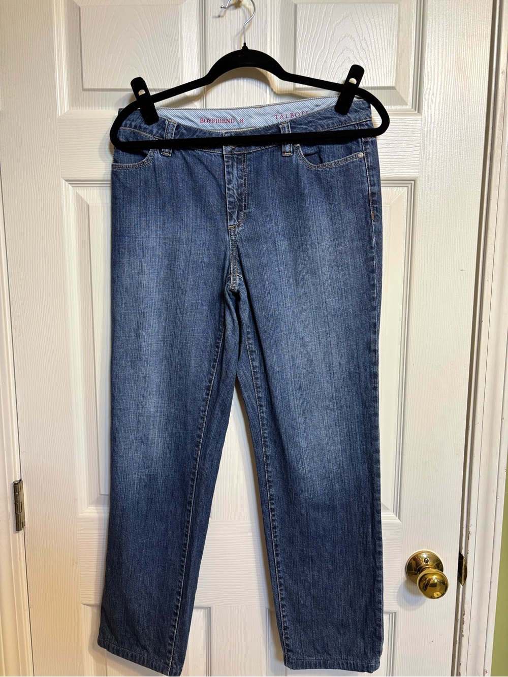 Talbots Medium Blue Straight-Leg Jeans for Women